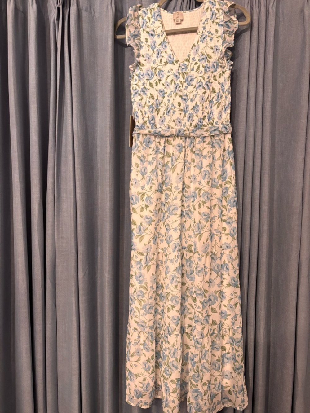 Joie Blue Floral Maxi